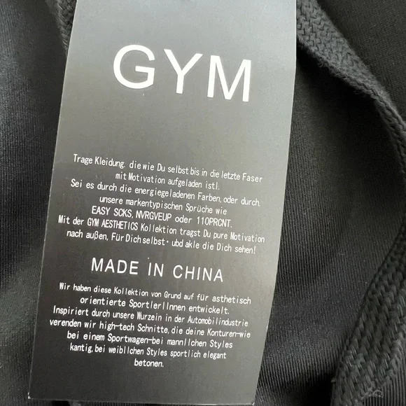 Men’s NEW Small GYM Black Jogger Pants - Picture 5 of 9